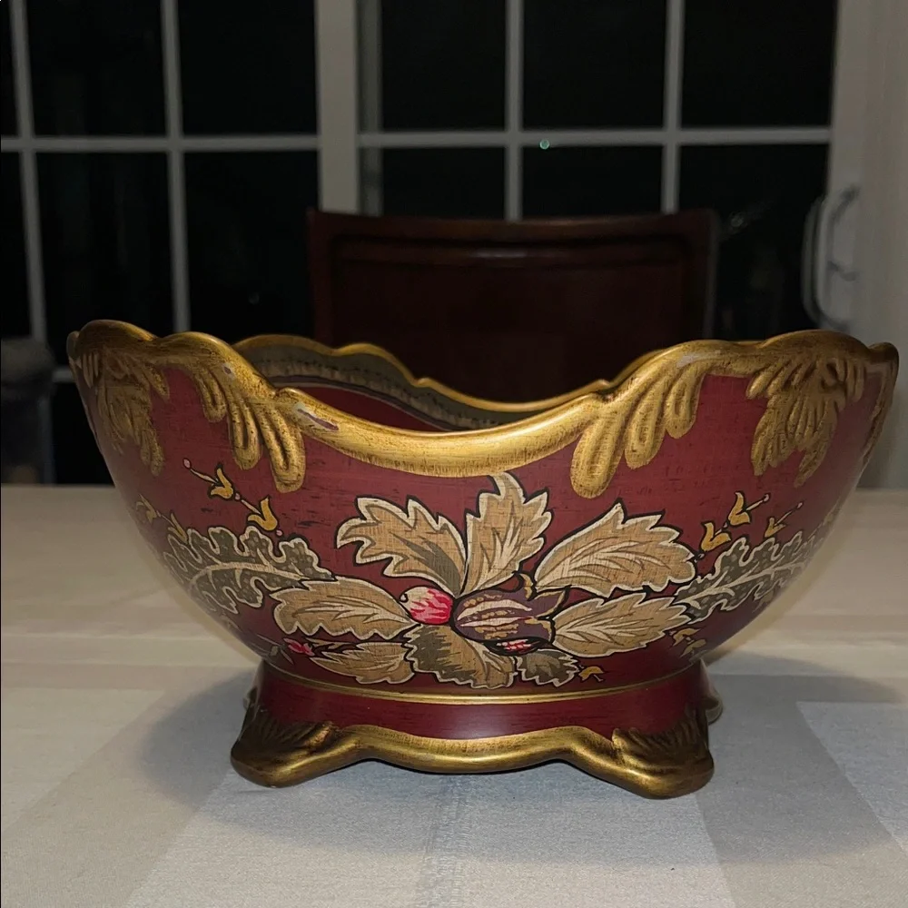 Vintage Elegant Home Decor Toyo Ceramic Decorative Bowl